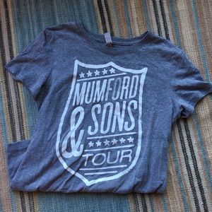 Mumford and Sons Tour shirt